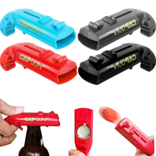 Sparatappi™ – Apribottiglie a Pistola che Spara i Tappi