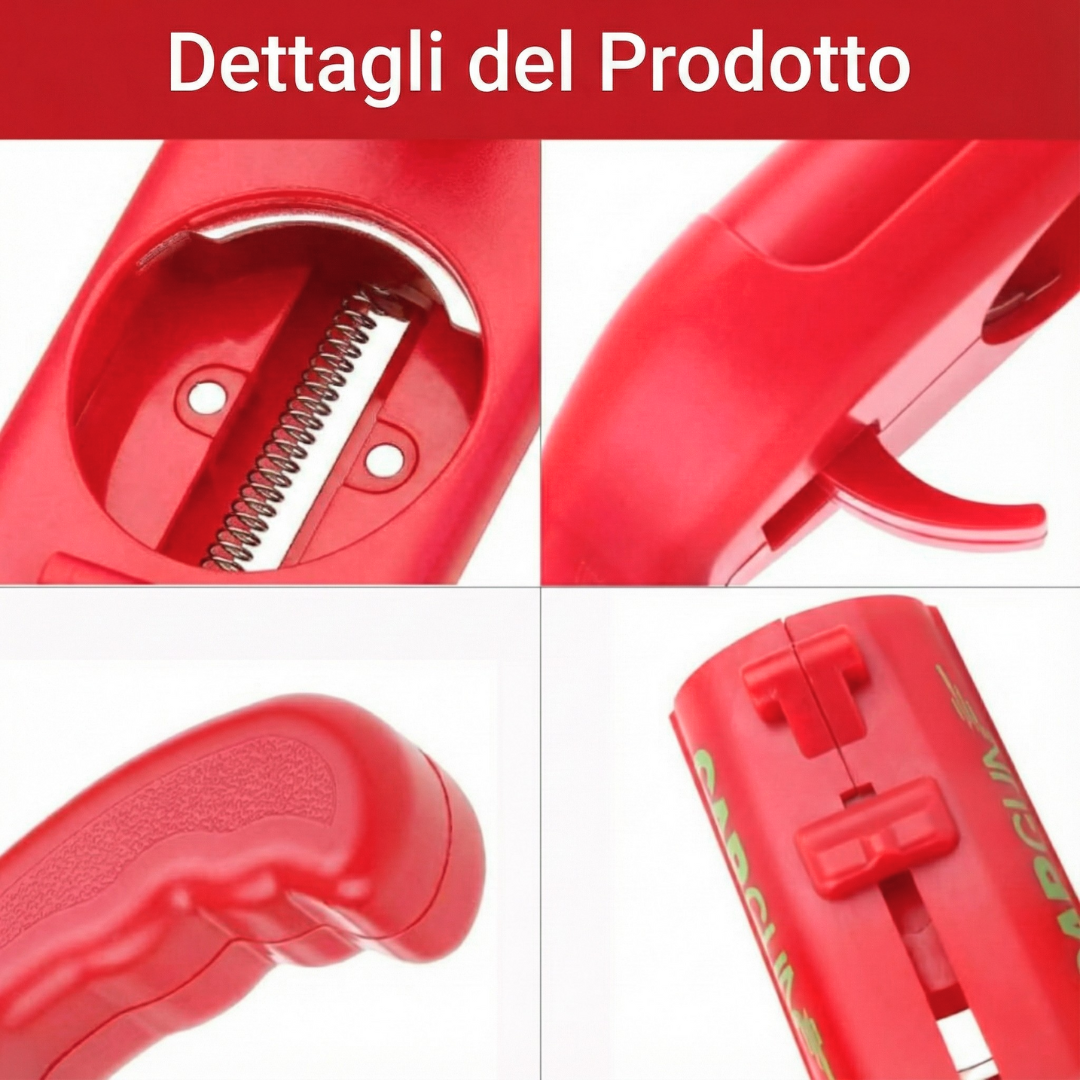 Sparatappi™ – Apribottiglie a Pistola che Spara i Tappi
