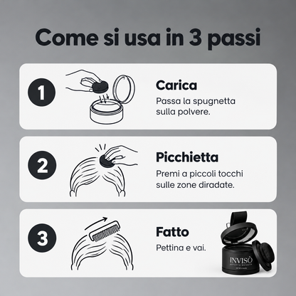 Invisò™ Capelli Più Pieni in 10 Secondi